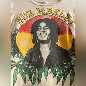 Made worn xs vintage bob marley t shirt 100% cotton